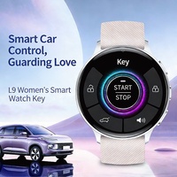 Montre connectée de luxe haute qualité pour voiture, télécommande modèle L9 compatible Haval Big Dog Great Wall Tank Geely Buick Changan