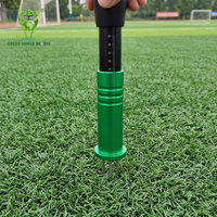 Jauge numérique d'épaisseur de gazon, outil de mesure portable, testeur de qualité du gazon artificiel pour les terrains de sport
