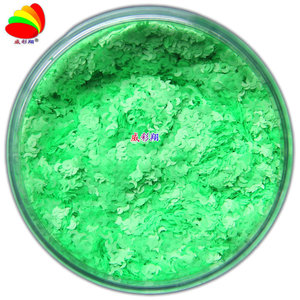 กลิตเตอร์ตกแต่งเล็บสีส้ม รูปวงกลมกลวง 2 มิติ แบบแบน บรรจุกล่องพลาสติก ประดับตกแต่งวิบวับ - Product Image 5
