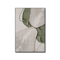 Peinture à l'huile 100% peinte à la main, peinture abstraite texturée sur toile, art mural minimaliste moderne, décoration de peinture pour chambre à coucher
