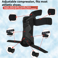 Attelle de cheville en néoprène pour le sport, soutien de compression, manchon de cheville avec sangles pour le basketball, la remise en forme, protection professionnelle de la cheville