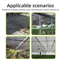 Filet pare-soleil en HDPE, blocage UV à 95 %, pour jardin, serre, ferme