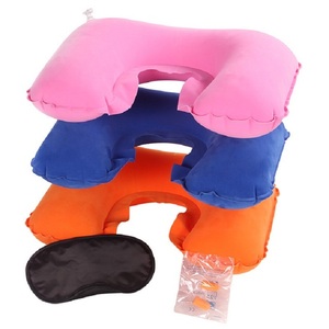 Comfortable Inflatable Travel <strong>Pillow</strong> Travel Neck <strong>Pillow</strong> Travel Plane <strong>Flight</strong> U-shaped Head Neck <strong>Pillow</strong> - Product Image 2