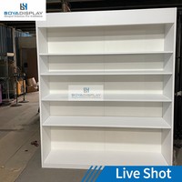 Présentoir en tissu multi-niveaux sur roulettes pour tapisserie, étagère de vente au détail pour magasin de tapis