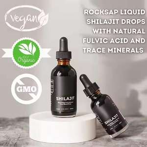 Gouttes liquides pures de Shilajit de l'Himalaya de marque interne les plus vendues Suppléments à base de plantes testés en laboratoire pour adultes Liquide oral - Product Image 3