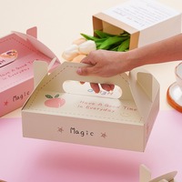 Emballages pour pâtisseries, y compris des macarons, des scones français, des pâtisseries, des boîtes d'emballage portables, des boîtes à biscuits et à gâteaux