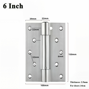 Bản lề tự đóng hai chiều bằng thép không gỉ - Cơ chế tự động hồi vị cho cửa hai chiều - Product Image 6