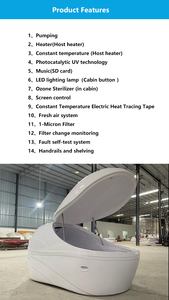 Physio Therapy Water Mat Inflatable Floating Yoga Pod <strong>Sensory</strong> <strong>Deprivation</strong> <strong>Tank</strong> Float Pod Tub - Product Image 3