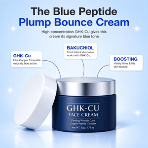 Crème pour le visage GHK CU Copper Peptide Complex infusée au beurre de karité, à la bétaïne et à des ingrédients multi-hydratants - Product Image 3
