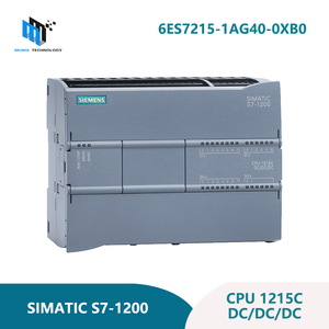 <span class=keywords><strong>SIEMENS</strong></span> SIMATIC <span class=keywords><strong>S7</strong></span>-<span class=keywords><strong>1200</strong></span> <span class=keywords><strong>CPU</strong></span> 1215C PLC 6ES7215-1AG40-0XB0 avec 2 sorties analogiques, DC/DC/DC pour le contrôle industriel - Product Image 1