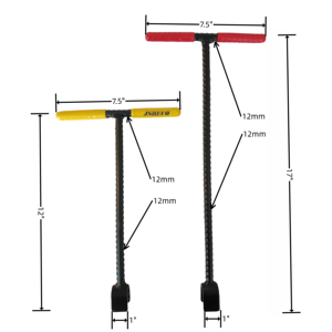 Water Meter <strong>Key</strong> 17 Inch Enforced Steel T-Handle With 4-way Multi-Functional Universal Cross <strong>Key</strong> Water Meter <strong>Stopcock</strong> <strong>Key</strong> - Product Image 2