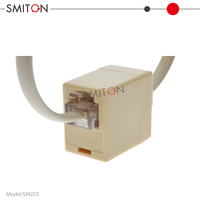 Adaptateur Répartiteur de Ligne Téléphonique RJ11 6P4C 1 Voie