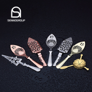 <span class=keywords><strong>Cuillère</strong></span> à cordes à café Accessoires de barre <span class=keywords><strong>Cuillère</strong></span> à <span class=keywords><strong>absinthe</strong></span> en acier inoxydable <span class=keywords><strong>Cuillère</strong></span> à <span class=keywords><strong>absinthe</strong></span> creuse Filtre à glace - Product Image 1