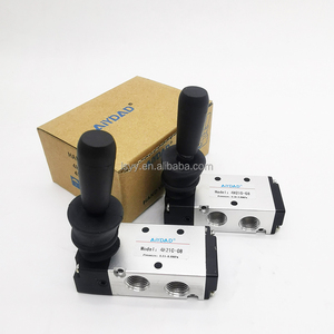 Vanne pneumatique à commande manuelle 4H série 2 positions 5 voies 4H210-08 <span class=keywords><strong>G1</strong></span>/4 "4H310-10 Vanne en aluminium - Product Image 1