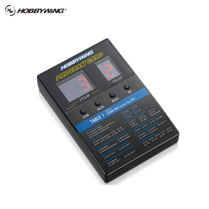 Carte de programmation ESC Hobbywing LED Program Box pour ESC brushless XeRun EzRun QuicRun Platinum <span class=keywords><strong>FlyFun</strong></span> V5 SkyWalker V2 4.8-8.4V - Product Image 1