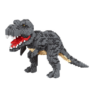 Set de Construcción del Tiranosaurio Rex Jurásico, Modelo de Dinosaurio Grande, Proyecto Educativo STEM - Product Image 1