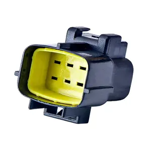 8 Way Male Black Plug Sealed 174984-2 Housing Econoseal Auto Connector