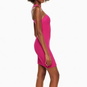 Nouvelle Robe Tricotée Sans Manches à Col Croisé pour Femme, Couleur Unie, Coupe Cintrée à la Taille - Product Image 2