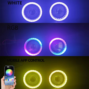 ไฟวงแหวน IDISON 5D-25O สว่างพิเศษ ขนาด 2.5 นิ้ว 12V RGB สำหรับตกแต่งไฟหน้ารถยนต์ ครอบไฟหน้า สำหรับรถยนต์ทุกประเภท - Product Image 6