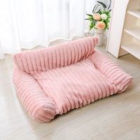 Tapis chaud pour animaux de compagnie, lit-canapé pour chien quatre saisons, coussin doux, fond antidérapant, confortable pour chiens, chats, chiots, chatons, petits animaux