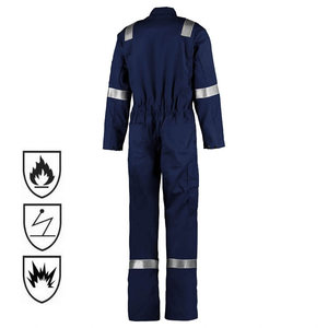 <span class=keywords><strong>Ropa</strong></span> <span class=keywords><strong>de</strong></span> <span class=keywords><strong>Trabajo</strong></span> Ignífuga y Resistente a las Llamas con Certificado CE para Refinerías y Campos Petroleros, para Hombre - Product Image 4