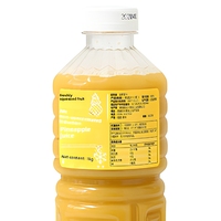Groothandel Dachuan NFC Gemengde Fruit- en Groentesap Versgeperst Snelgevroren 100% Pure Ananas Krachtige Gouden Burst Fles