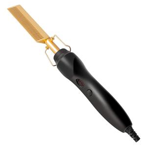 Portable Electric Hot Comb <strong>Hair</strong> <strong>Straightener</strong> Most Popular Private Label for Wigs