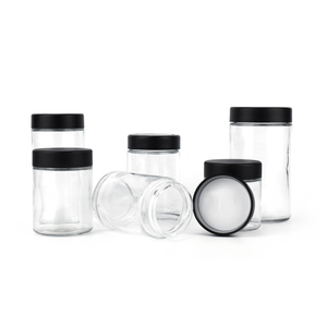 Lọ Thủy Tinh Trong Suốt 2Oz 3Oz 4Oz 5Oz 6Oz 10Oz 14Oz 18Oz Lọ Thủy Tinh Chịu Được Cho Trẻ Em Để Đóng Gói Hoa Hộp Đựng CR Hai Mặt Thẳng - Product Image 6