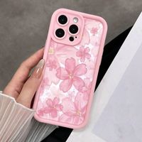 Coques de Téléphone Luxe Nouveauté Motifs Floraux pour Femmes et Filles, Compatibles iPhone 17 Air 16 15 Plus Pro Max 14 13 12 11 X, Coque Arrière Antichoc, Idéal Cadeau