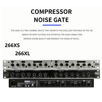Compresseur audio professionnel 266XL 266XS, filtre anti-bruit, double canal, montage en rack, processeur de son dynamique pour scène, studio, karaoké