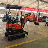 Mini-excavatrice à prix fabricant 3,5 tonnes CE EPA Moteur Kubota Nouvelle pelle sur chenilles 2 tonnes 1 tonne Petite mini-excavatrice agricole