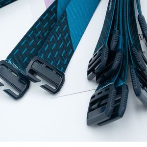 Custom Heat Printing High Tension Elastic Headlamp Strap With Adjustable Buckle for Outdoor - Product Image 3