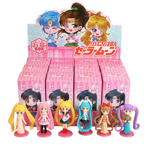ของเล่นเซเลอร์มูนแบบกล่องสุ่ม 12 ชิ้น ชุดฟิกเกอร์อนิเมะ PVC พร้อมเซเลอร์มาร์ส สำหรับเด็กและแฟนๆ ของตกแต่งและของขวัญ - Product Image 1