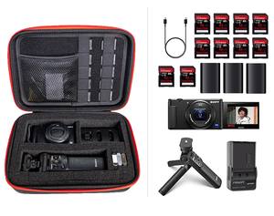 Étui de rangement pour <span class=keywords><strong>appareil</strong></span> photo adapté aux appareils photo numériques <span class=keywords><strong>Nikon</strong></span> Sony CCD - Product Image 3