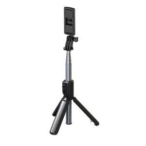 Original Factory Manufacturer Price Mini tripod selfie stick V05 with removable remote control for tiktok