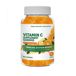 Doğal turuncu lezzet <span class=keywords><strong>C</strong></span> vitamini takviyesi Gummies Vc Gummies vitaminleri yumuşak şeker - Product Image 1