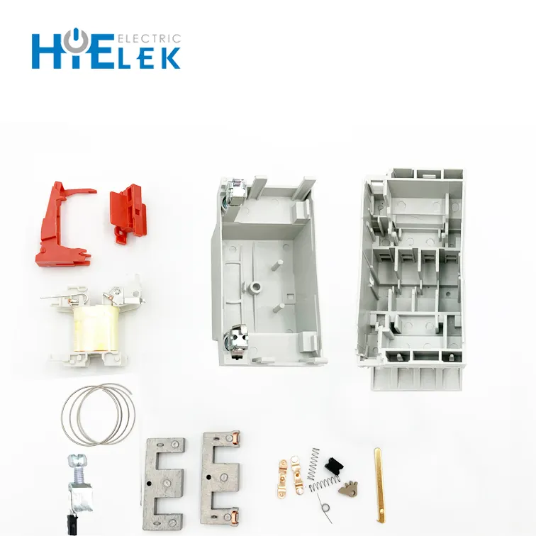 Детали контактора переменного тока 24 Вольта, бытовой контактор переменного тока HiELEK по лучшей цене и качеству, 3-полюсный 24 В переменного тока/постоянного тока