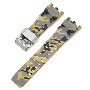 เปลี่ยนสายนาฬิกาเรซินธรรมชาติสําหรับ <span class=keywords><strong>Casio</strong></span> GWG-<span class=keywords><strong>2000</strong></span> GWG-2040 GWG2000 ยาง TPU ผู้ชายนาฬิกาสีดํา - Product Image 3