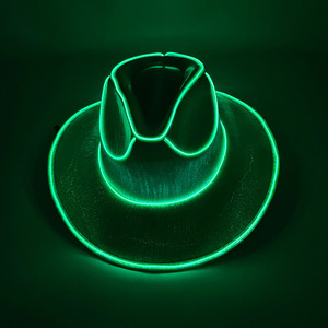 Disfraz de Vaquero Salvaje del Oeste para Adultos con Lentejuelas LED, Sombrero de Vaquero, Accesorio para Fiestas de Disfraces y Pesca al Aire Libre, para las Cuatro Estaciones - Product Image 4
