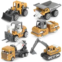 बच्चे Diecast निर्माण धातु कारें वाहन मॉडल ट्रक खिलौने इंजीनियरिंग कार