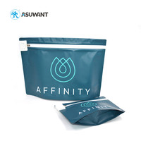 Papier d'aluminium imprimé personnalisé à l'épreuve des enfants Emballage comestible de 3.5 grammes Pochette debout anti-odeur avec fermeture à glissière pour la nourriture