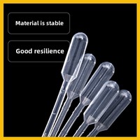 Pipette graduée jetable en plastique STEEMA 0,2 1 2 5 ml pour transfert de liquide