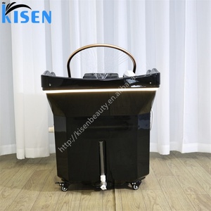 Kisen Fashion Salon Head Spa Portable Shampoo Basin with 60L tank Light Water <b>Heater</b> Fumigated Dome Golden Arch - Product Image 3