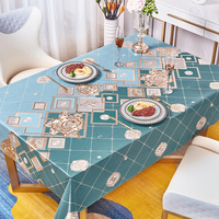 Nappe métallique en PVC, 1 pièce, motif Floral coloré, or argent
