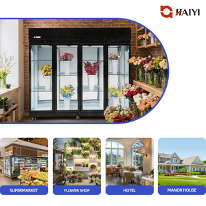 ตู้แช่ดอกไม้แบบตั้งตรง ประตูกระจก สำหรับร้านค้า - Product Image 4