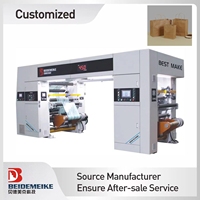 Machine de laminage sans solvant à grande vitesse pour feuilles d'aluminium pour emballages flexibles à haute température