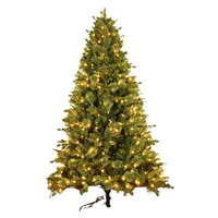 Hochwertiger LED-beleuchteter Künstlicher Zedern-Weihnachtsbaum, Dicht Beschneit, aus Acryl für Innendekoration, Party & Bürodekoration