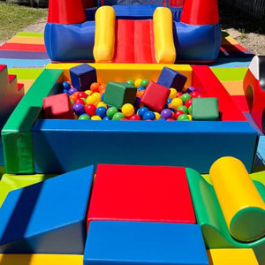 Chất Lượng Cao Bóng <span class=keywords><strong>Pit</strong></span> Trẻ Em Thiết Bị Bên Chống Nước Sạch Trong Nhà Mềm Chơi Bé Bóng <span class=keywords><strong>Pit</strong></span> Với Slide - Product Image 6