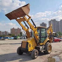 Bekas Cat 420F 430F Backhoe Loader dengan Fungsi Ganda dan Kondisi Baik, Loader Backhoe Caterpillar 430F Bekas di Cina