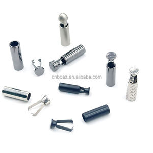 कस्टम शॉलेस टिप्स हेड और कॉर्ड्स एंड मेटल एग्लेट्स बेलनाकार प्रतिस्थापन सिर जूते के कपड़े कॉर्ड अंत स्टॉपर के लिए - Product Image 5